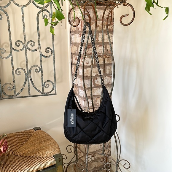MZ WALLACE Quilted Bowery Shoulder Bag - Picture 10 of 10